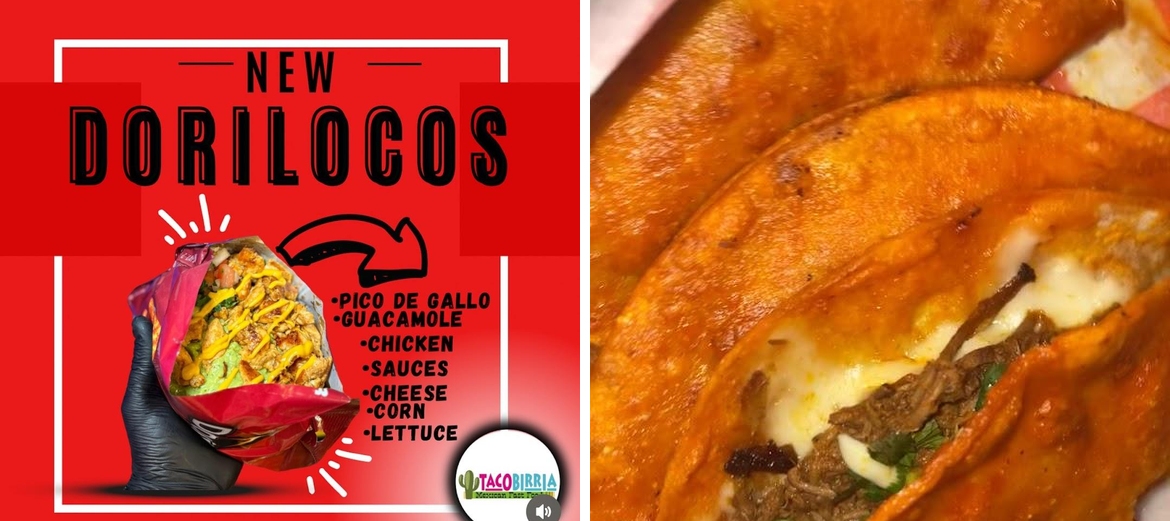 Tacobirria Mexican Fast Food Menu