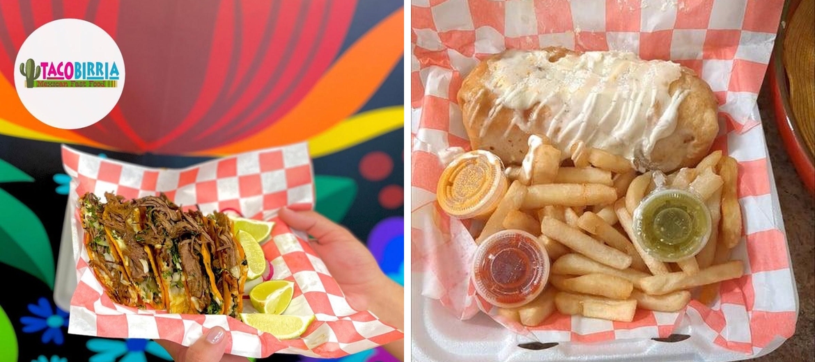 Tacobirria Mexican Fast Food Menu