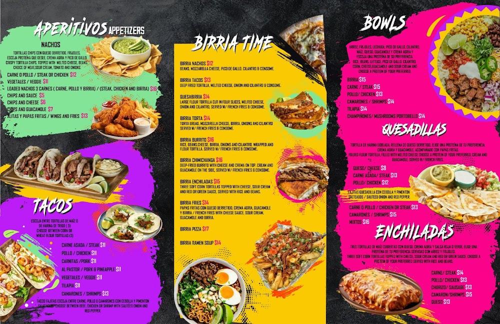 Tacobirria Mexican Fast Food Menu image 1